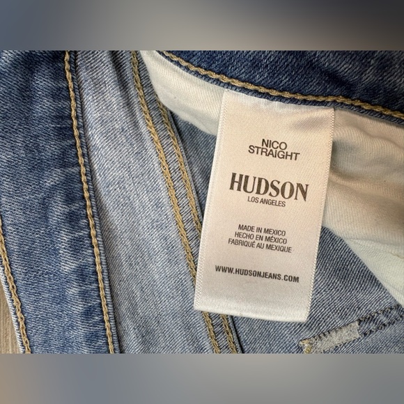 Hudson Nico Straight Jeans Size 29 - Picture 7 of 9